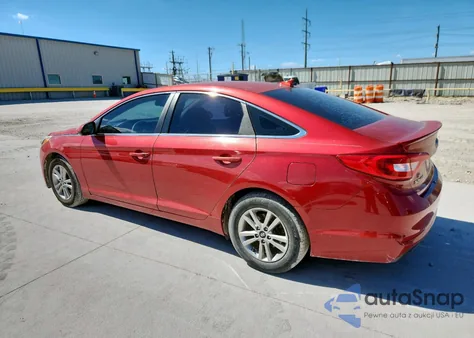 2017 Hyundai Sonata Se z USA, uszkodzony, nr VIN 5NPE24AF2HH439855
